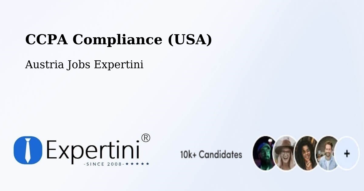 CCPA Privacy Rights & Compliance Notice – Rust - Austria Jobs Expertini